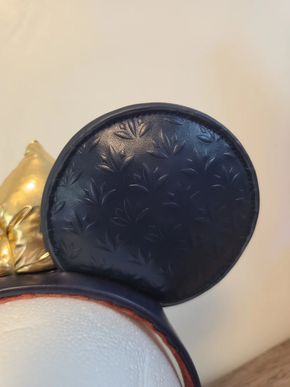Thiana's Bayou Adventure Minnie Ears Headband - Navy & Gold